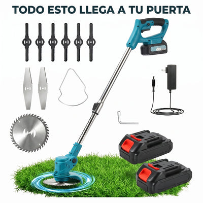 Cortadora de Pasto y Maleza 4 en 1® — Inalámbrica, 2 Baterías 21V + Envío Gratis