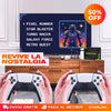 Revive la nostalgia - GameStick Pro conectada a la TV con dos mandos