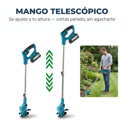 Cortadora de Pasto y Maleza 4 en 1® — Inalámbrica, 2 Baterías 21V + Envío Gratis