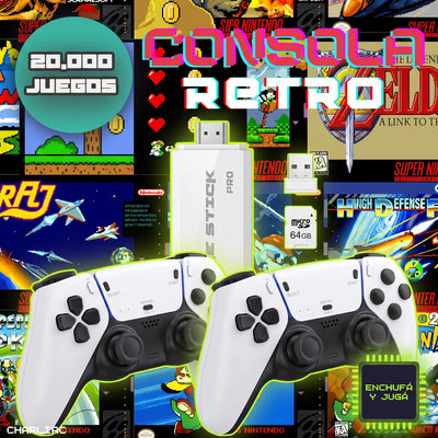 Consola Retro GameStick Pro con 20000 juegos - variante hero
