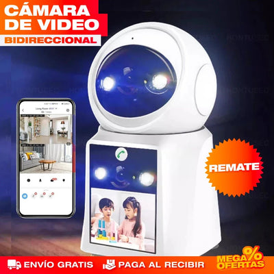 FamilyCam Pro® — Cámara Videollamada con Pantalla - Charliac Bolivia