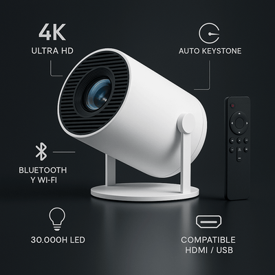 Mini Proyector Portátil PRO™ - Charliac Bolivia