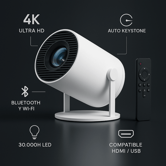 Mini Proyector Portátil PRO™ - Charliac Bolivia