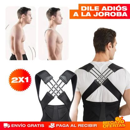 Corrector de Postura Ajustable® — Promo 2x1 Alivia Espalda y Joroba