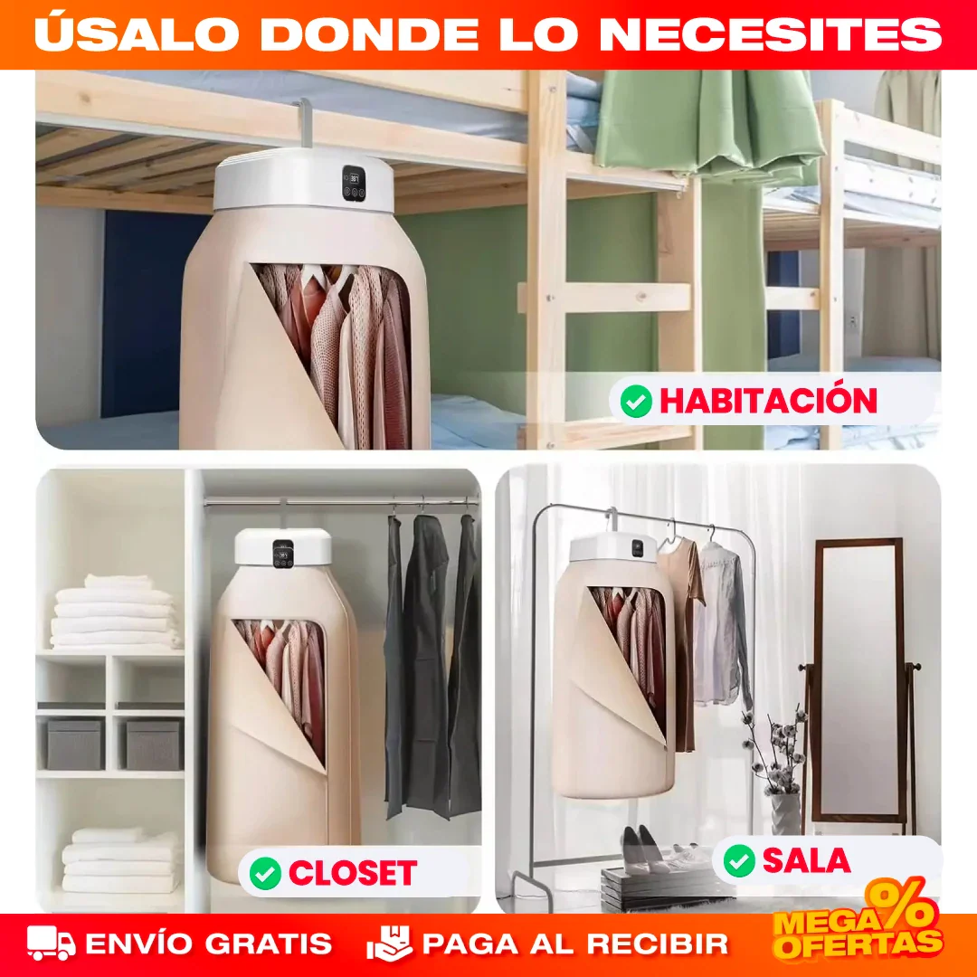 DryMax Plegable® — Secadora Portátil UV 360°