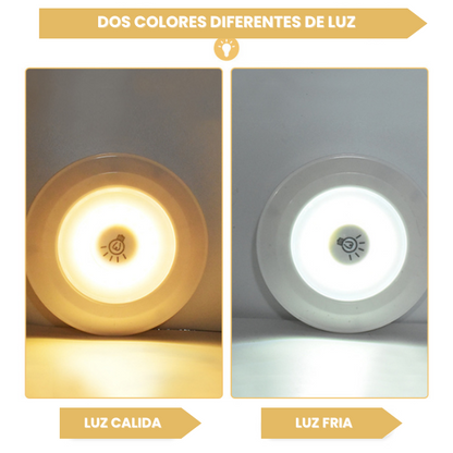 Set 3 Luces LED Inalámbricas® — Sin Cables con Control Remoto