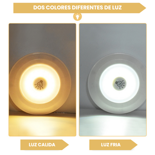 Set 3 Luces LED Inalámbricas® — Sin Cables con Control Remoto