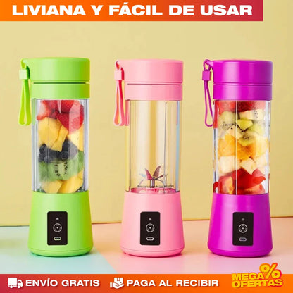 Licuadora Portátil Recargable® — Batidos en 30 Segundos | Promo 2x1