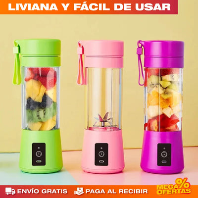 Promo 2x1 - Licuadora Portátil Recargable® — Batidos en 30 Segundos