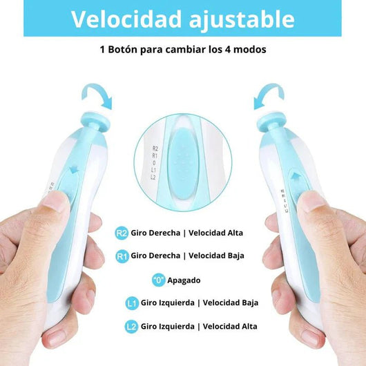BabyPro ™️ - Cortauñas Eléctrico para Uñas de Bebé - Charliac Bolivia