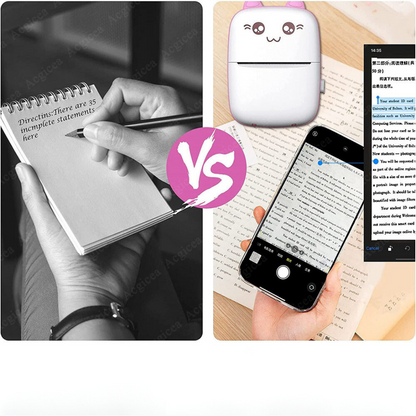Mini Impresora Térmica Gatito® — Bluetooth Portátil sin Tinta