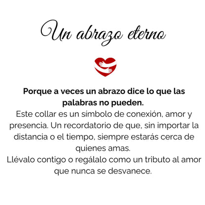 Collar Abrazo Eterno 💝 - Unidos por siempre - Charliac Bolivia