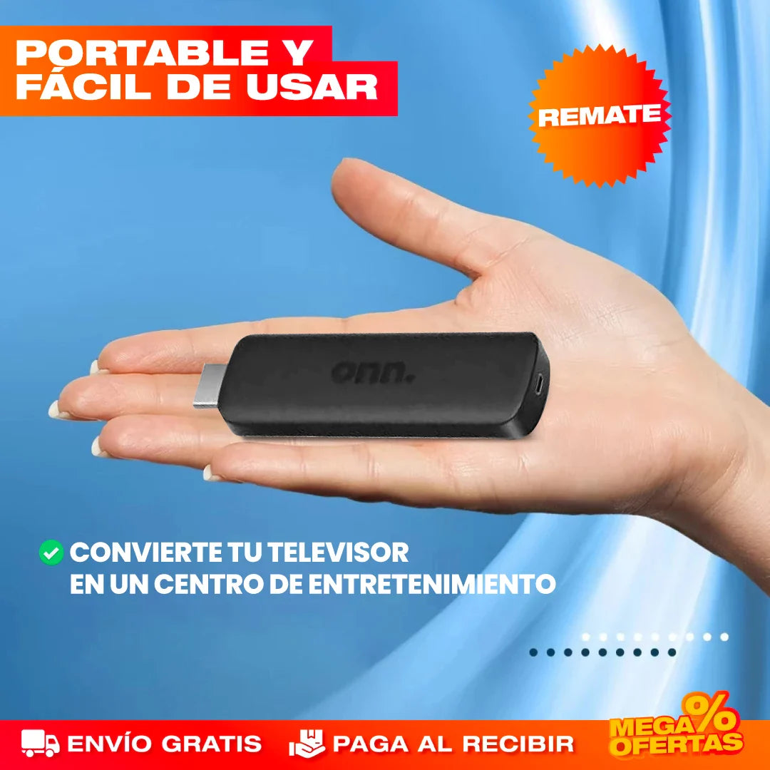 Convertidor Smart TV Google XUPER® — Android TV Certificado 4K