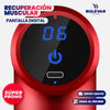Masajeador Muscular Eléctrico® — Pistola Recargable 6 Cabezales