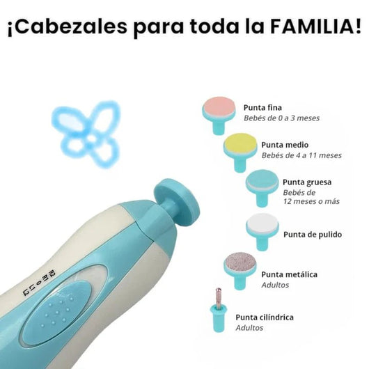 BabyPro ™️ - Cortauñas Eléctrico para Uñas de Bebé - Charliac Bolivia