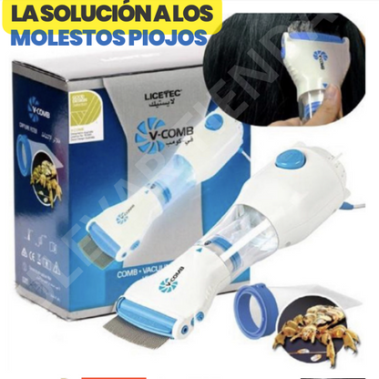 Cepillo Eléctrico Antipiojos® — Elimina Piojos y Liendres sin Químicos