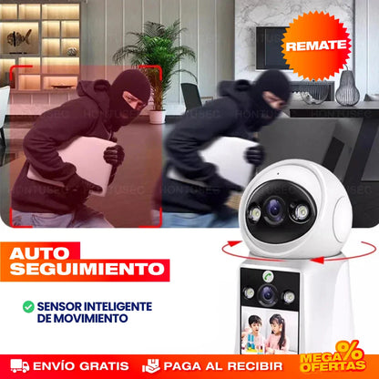 FamilyCam Pro® — Cámara Videollamada con Pantalla