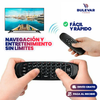 Control Remoto Teclado Air Mouse® — Inalámbrico para Smart TV y PC