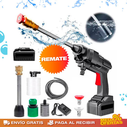 Hidrolavadora Inalámbrica de Alta Presión® — Pistola Recargable 22 Bar