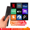 Decodificador Smart TV Android® con Control Remoto 4K