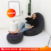 Sofá Inflable Premium 2 en 1 con Reposapiés® — Cómodo Donde Quieras