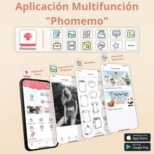 Mini Impresora Térmica Gatito® — Bluetooth Portátil sin Tinta