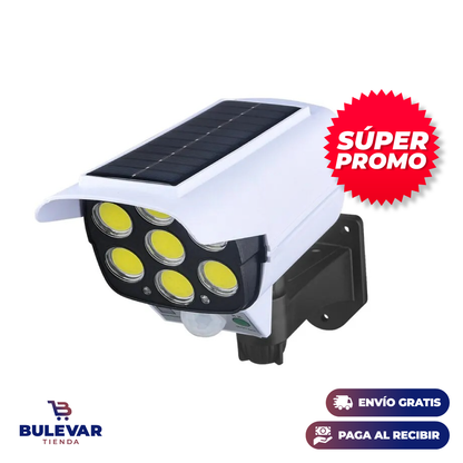 Lámpara Solar LED de Seguridad® — Sensor de Movimiento Exterior Recargable