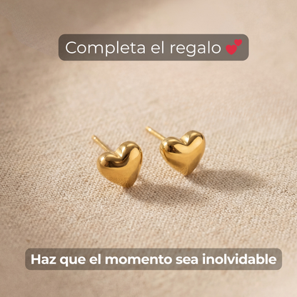 Aritos Corazón Eterno 💕 - Un detalle que enamora