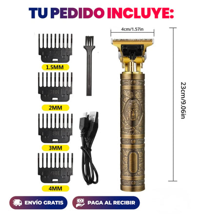 BUDA®️ - RASURADORA RECARGABLE PROFESIONAL