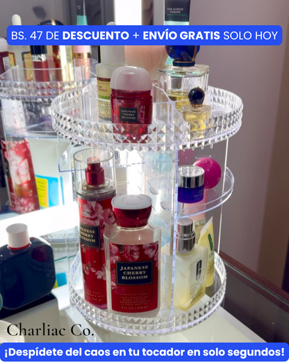 Organizadora Acrílica de Maquillaje y Cosméticos
