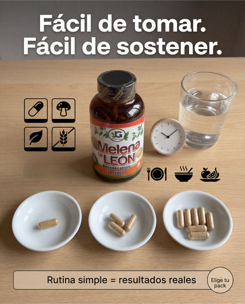 Melena De León | 100 Cápsulas De 500mg