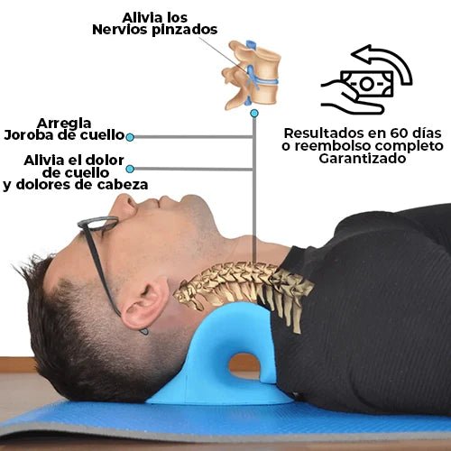 EstiraCuello Cervitek™ - Dispositivo de Tracción Cervical