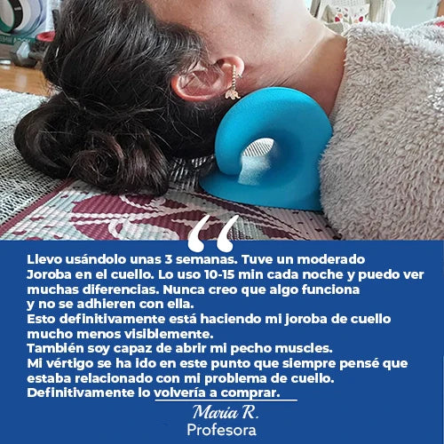 EstiraCuello Cervitek™ - Dispositivo de Tracción Cervical