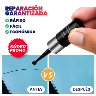KIT REPARACIÓN DE PARABRISAS Y VIDRIOS