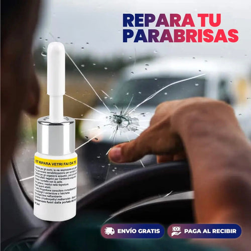 KIT REPARACIÓN DE PARABRISAS Y VIDRIOS