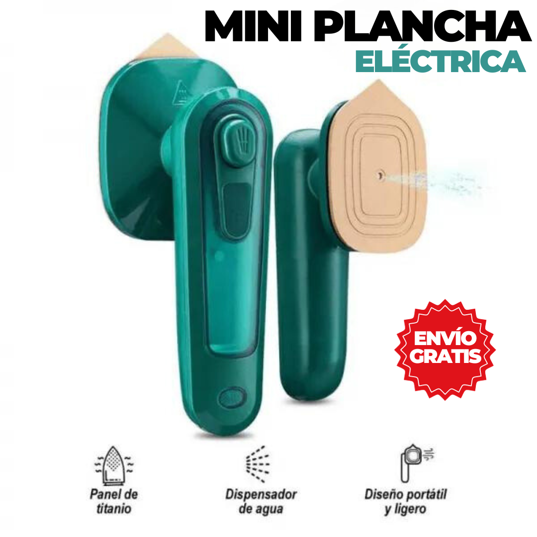Mini Plancha a Vapor Portátil® — Quita Arrugas en Segundos para Viajar