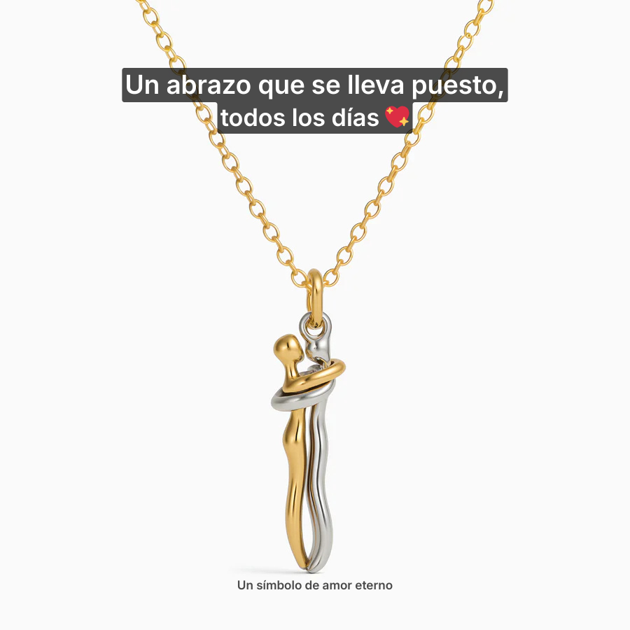 Collar Abrazo Eterno 💝 - Unidos por siempre