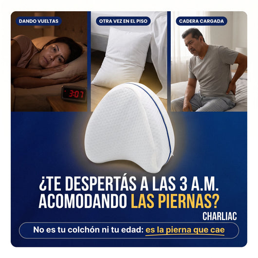 Problemas al dormir de lado: despertar a las 3 a.m., la almohada doblada en el piso y la cadera cargada al levantarse