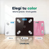 Balanza inteligente en 3 colores: blanca, negra y rosada, mismo precio y envío gratis