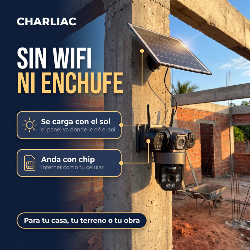 El sol la carga, el chip la conecta.