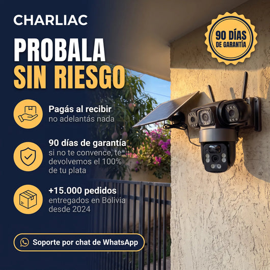 Probala sin riesgo: pagás al recibir, 90 días de garantía, +15.000 pedidos entregados en Bolivia y soporte por chat de WhatsApp