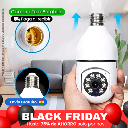 Vigilight™ – Cámara de Vigilancia 360°