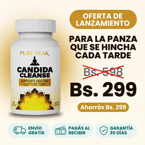 Candida Cleanse™ - Limpieza Intestinal en Cápsulas