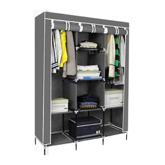 Closet Armable Portátil color Gris