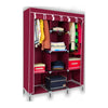 Closet Armable Portátil color Vino