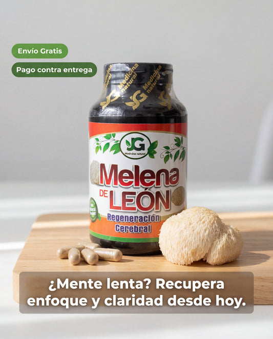 Melena De León | 100 Cápsulas De 500mg