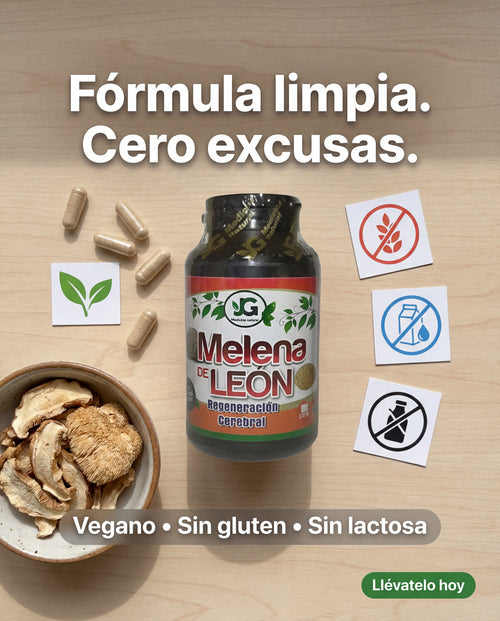 Melena De León | 100 Cápsulas De 500mg