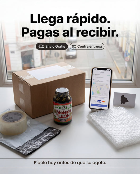 Melena De León | 100 Cápsulas De 500mg