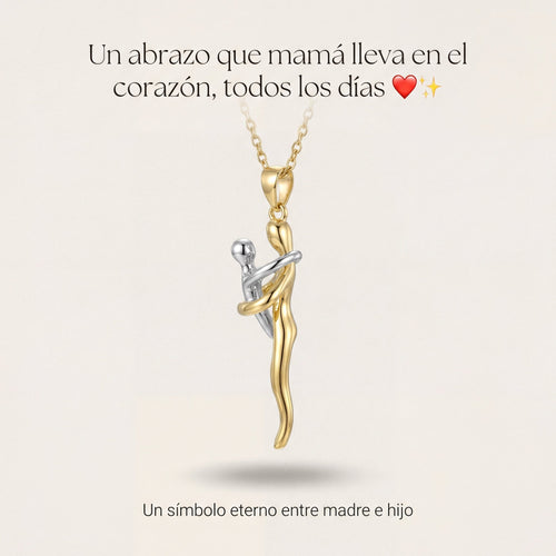 Collar Abrazo Infinito 💝 – Mamá e hij@, unidos para siempre