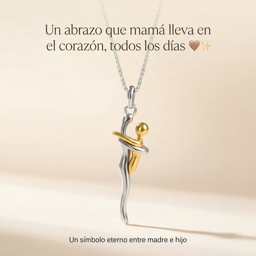 Collar Abrazo Infinito 💝 – Mamá e hij@, unidos para siempre